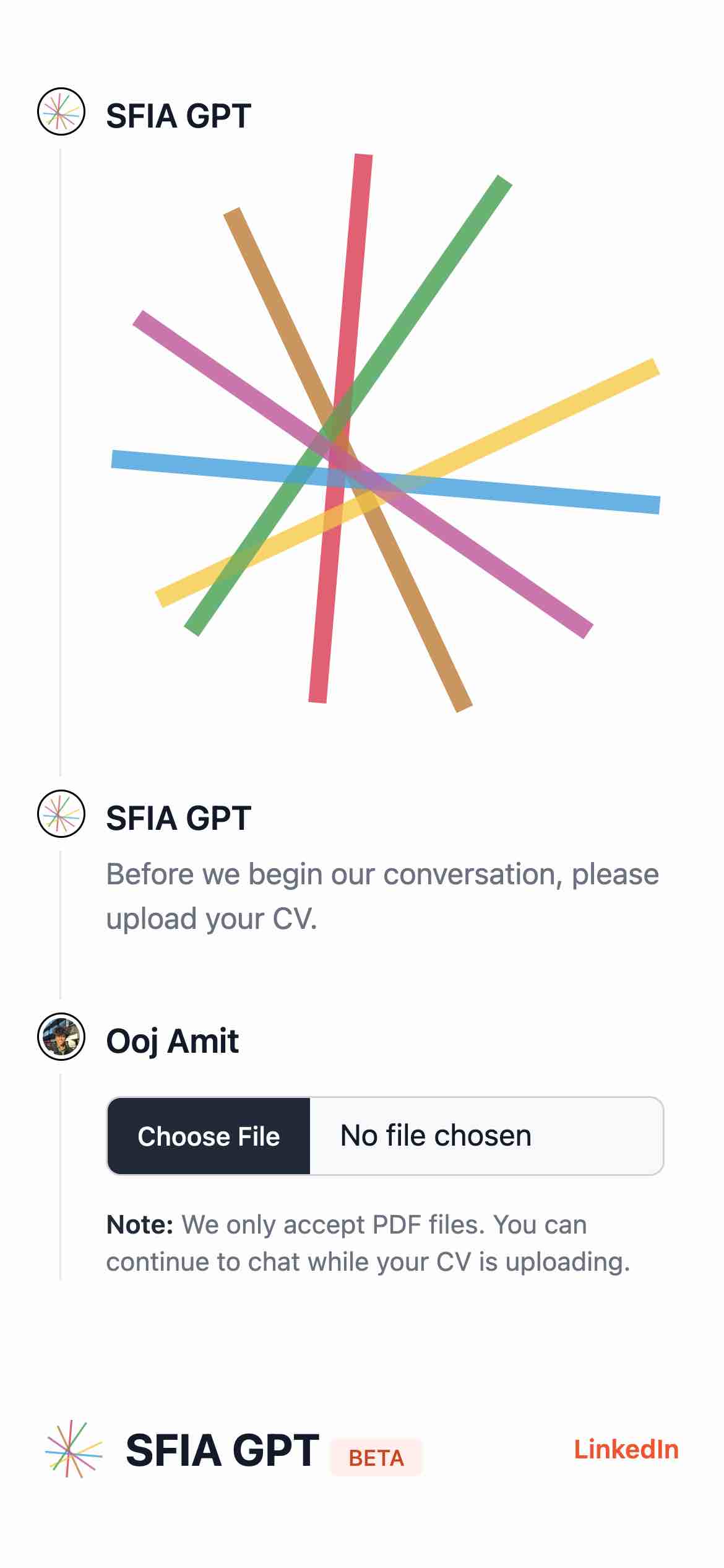 SFIA GPT screenshot